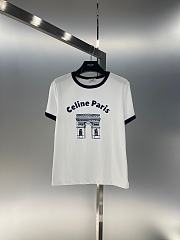 Celine White T-shirt 01 - 5