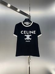 Celine Black T-shirt - 1