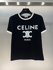 Celine Black T-shirt - 4