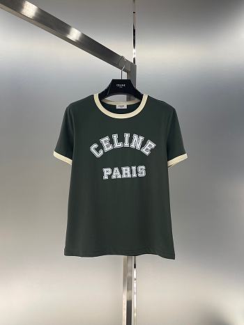 Celine Green T-shirt