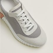 Hermes Bouncing Sneakers Gris Lurea / White  - 4