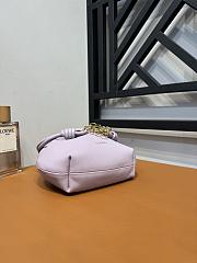 Loewe Flamenco Light Violet Bag - 23x5.5x17cm - 5