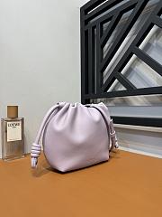 Loewe Flamenco Light Violet Bag - 23x5.5x17cm - 4