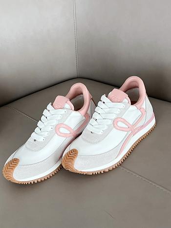 Loewe Pink/White Flow Runner Monogram