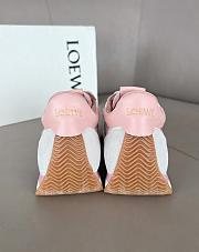 Loewe Pink/White Flow Runner Monogram - 4