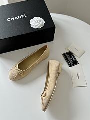 Chanel Ballerinas Suede Flat Shoes - 5