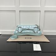 Gucci Horsebit Large Chain Light Blue - 38x15x16cm - 1