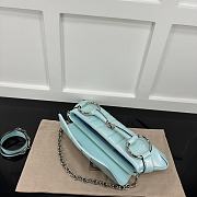 Gucci Horsebit Large Chain Light Blue - 38x15x16cm - 2