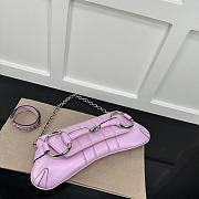 Gucci Horsebit Large Chain In Pink - 38x15x16cm - 3