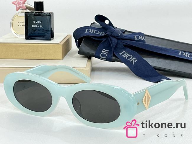 Dior Oval Frames Sunglasses - 1