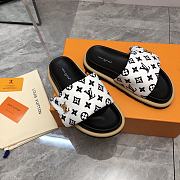 Louis Vuitton Monogram Black&White Puffer Slippers - 2