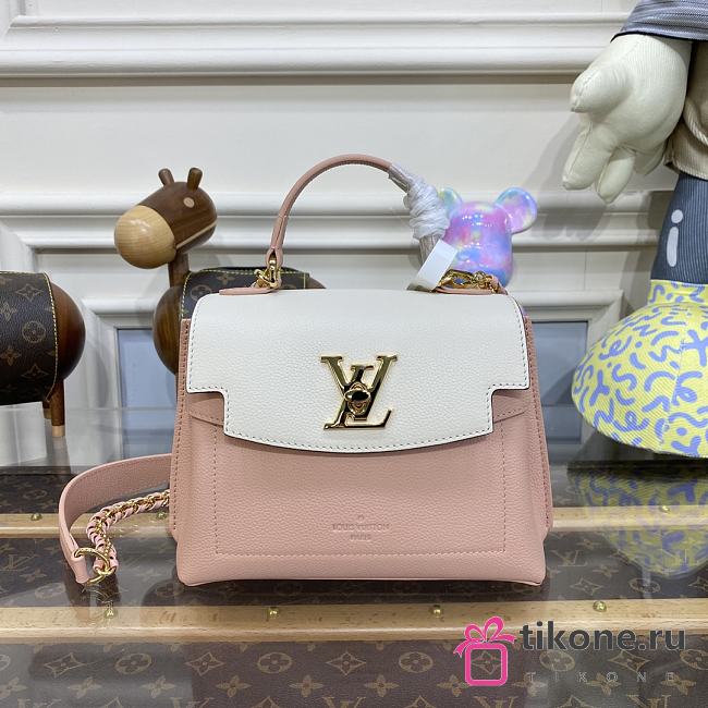 Louis Vuitton Lockme Pink & White - 23x17x10cm - 1