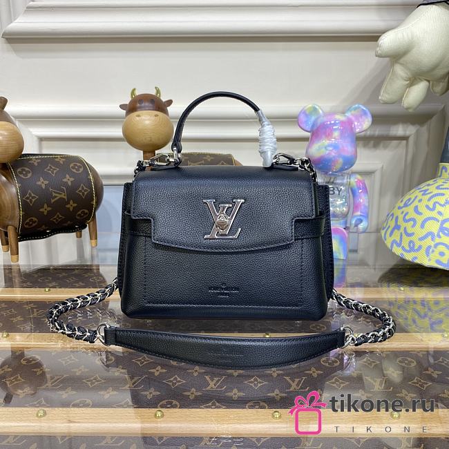 Louis Vuitton Lockme All Black - 23x17x10cm - 1