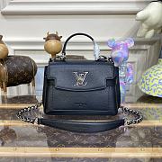Louis Vuitton Lockme All Black - 23x17x10cm - 1