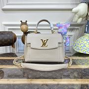 Louis Vuitton Lockme In Greige - 23x17x10cm - 1