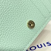 Louis Vuitton M80151 Cléa Light Green Wallet - 12x9x3.5cm - 3