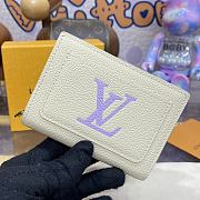 Louis Vuitton M80151 Cléa Violet Wallet - 12x9x3.5cm - 5