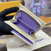 Louis Vuitton M80151 Cléa Violet Wallet - 12x9x3.5cm - 3