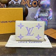 Louis Vuitton M80151 Cléa Violet Wallet - 12x9x3.5cm - 2