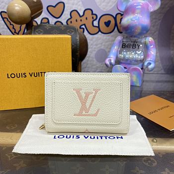 Louis Vuitton M80151 Cléa Pink Wallet - 12x9x3.5cm