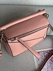 Loewe Mini Puzzle Pink Bag - 18x12.5x8cm - 3