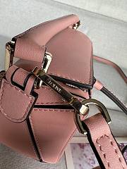 Loewe Mini Puzzle Pink Bag - 18x12.5x8cm - 5