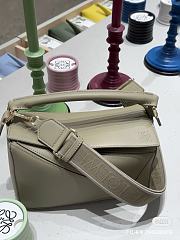 Loewe Small Puzzle Green Bag - 24x17x10cm - 1