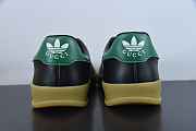 Gucci x Adidas Clover Logo Low-top Dark Colors Sneakers - 5