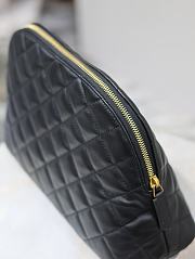 YSL Cassandre Cosmetic Case in Quilted Smooth Leather Bag - 30×20×11cm - 4
