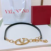 Valentino Vlogo Moon Black/Gold Belt - 1