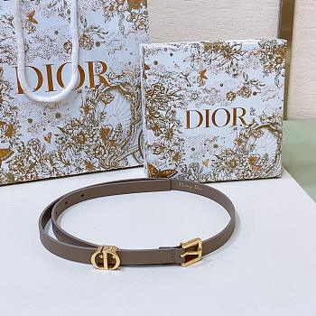 Dior Saddle Reversible Brown Belt