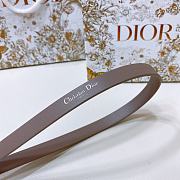 Dior Saddle Reversible Brown Belt - 4