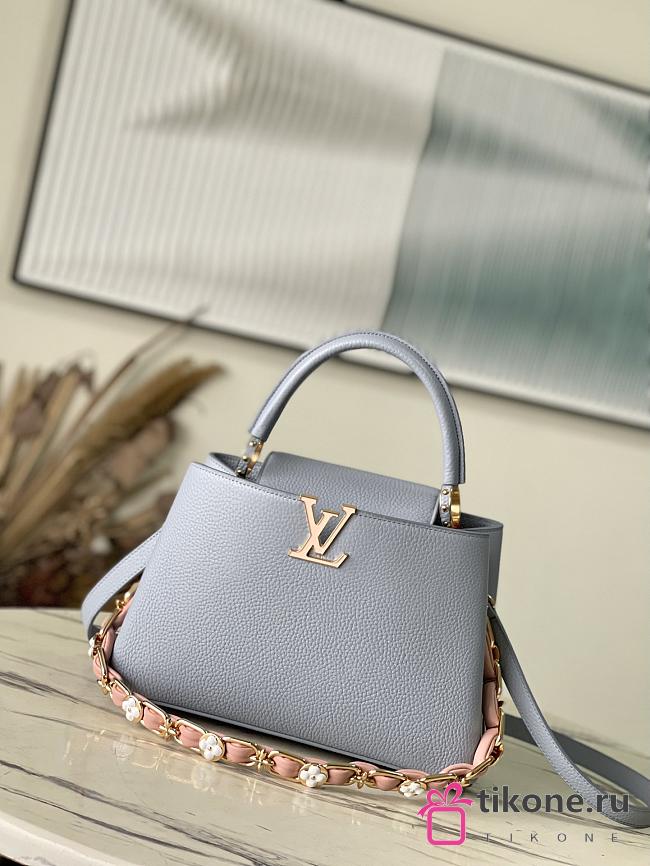 Louis Vuitton M23280 Large Capuccines Light Blue - 31x20x11cm - 1