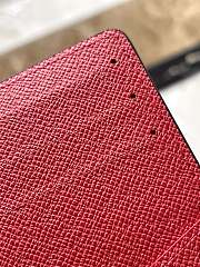 Louis Vuitton M40614 Red Caro Wallet - 7.5x11x1cm - 2