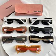 Miumiu Square Wide Frame Lens Sunglasses - 3