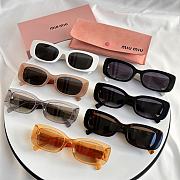 Miumiu Square Wide Frame Lens Sunglasses - 2