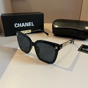 Chanel Black Polaroid Sunglasses