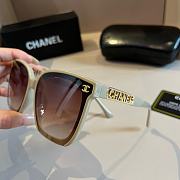 Chanel White Polaroid Sunglasses - 5