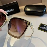 Chanel White Polaroid Sunglasses - 4