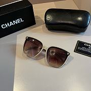 Chanel White Polaroid Sunglasses - 2