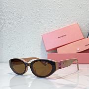 Miumiu Oval Sunglasses - 5