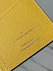 Louis Vuitton M40614 Yellow Damier Rus Wallet - 10×19×2cm - 3