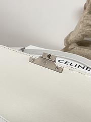 Celine Medium White Lola Bag - 28×12×5cm - 4