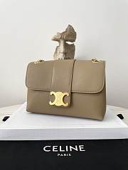 Celine Medium Victorie Bag In Beige - 25×15×8cm - 3