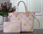 Louis Vuitton N40668 Neverfull MM Peach - 31x28x14cm - 1