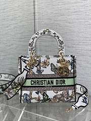 Dior Lady Embroidery Butterfly Bag - 24x11x20cm - 5