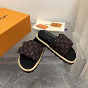 Louis Vuitton Monogram Canvas Puffer Slippers - 4