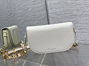 Dior Caramel White Box Calfskin Bag - 21x6x12cm - 4