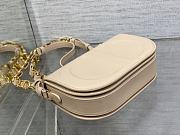 Dior Caramel Beige Box Calfskin Bag - 21x6x12cm - 5