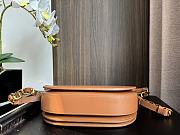 Dior Caramel Brown Box Calfskin Bag - 21x6x12cm - 4